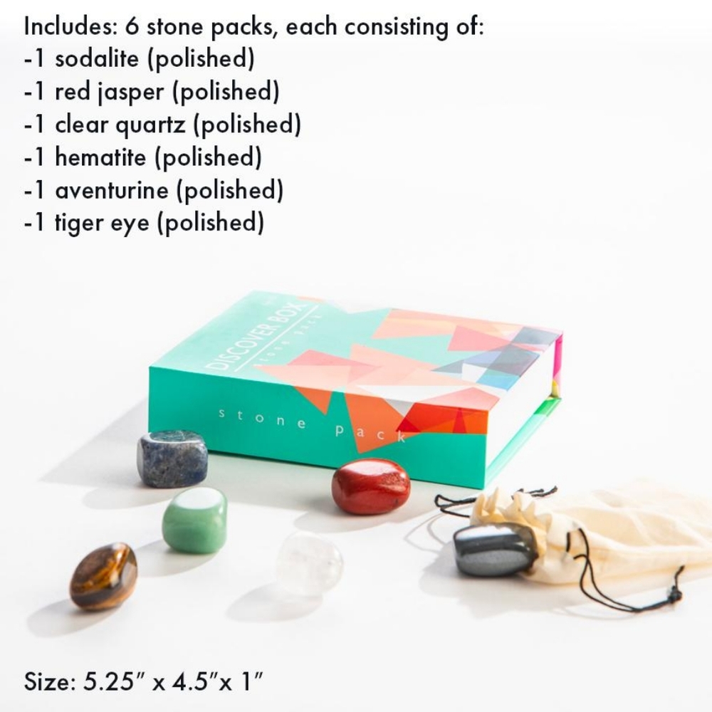 Polished Stones & Muslin Bag - Picture 2 of 7